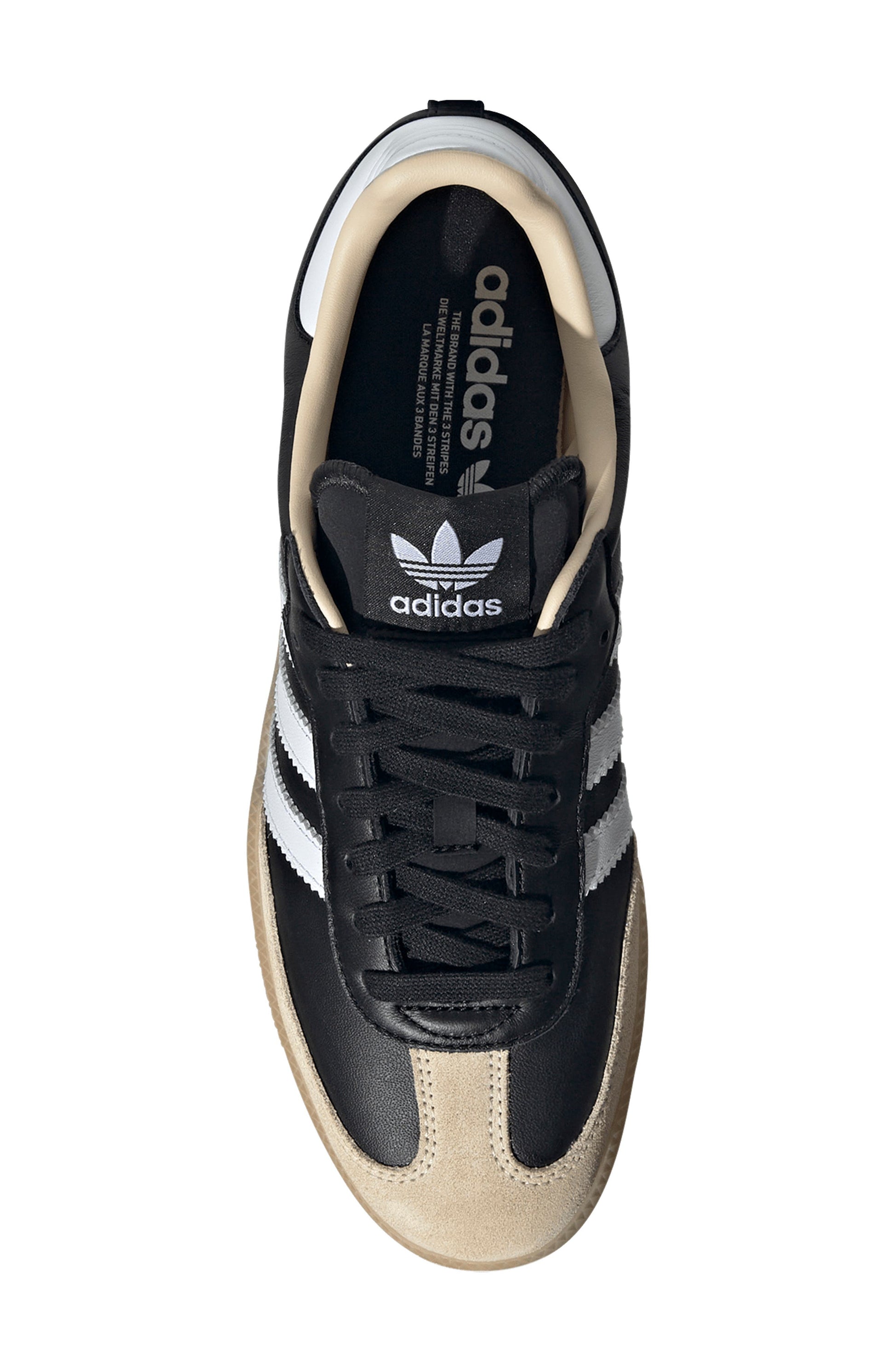 BLACK/WHITE/GUM