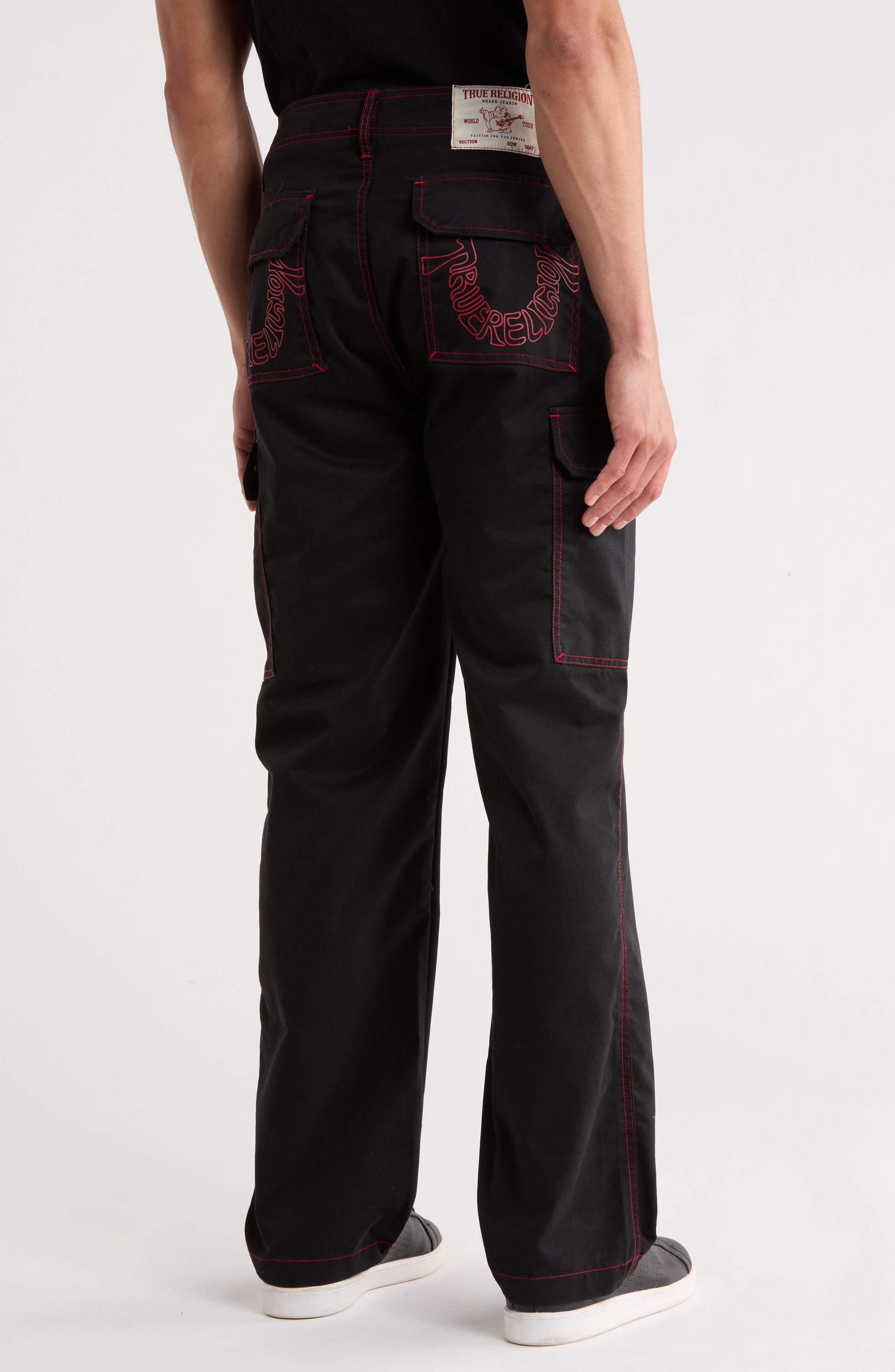JET BLACK / TR-V RED 2