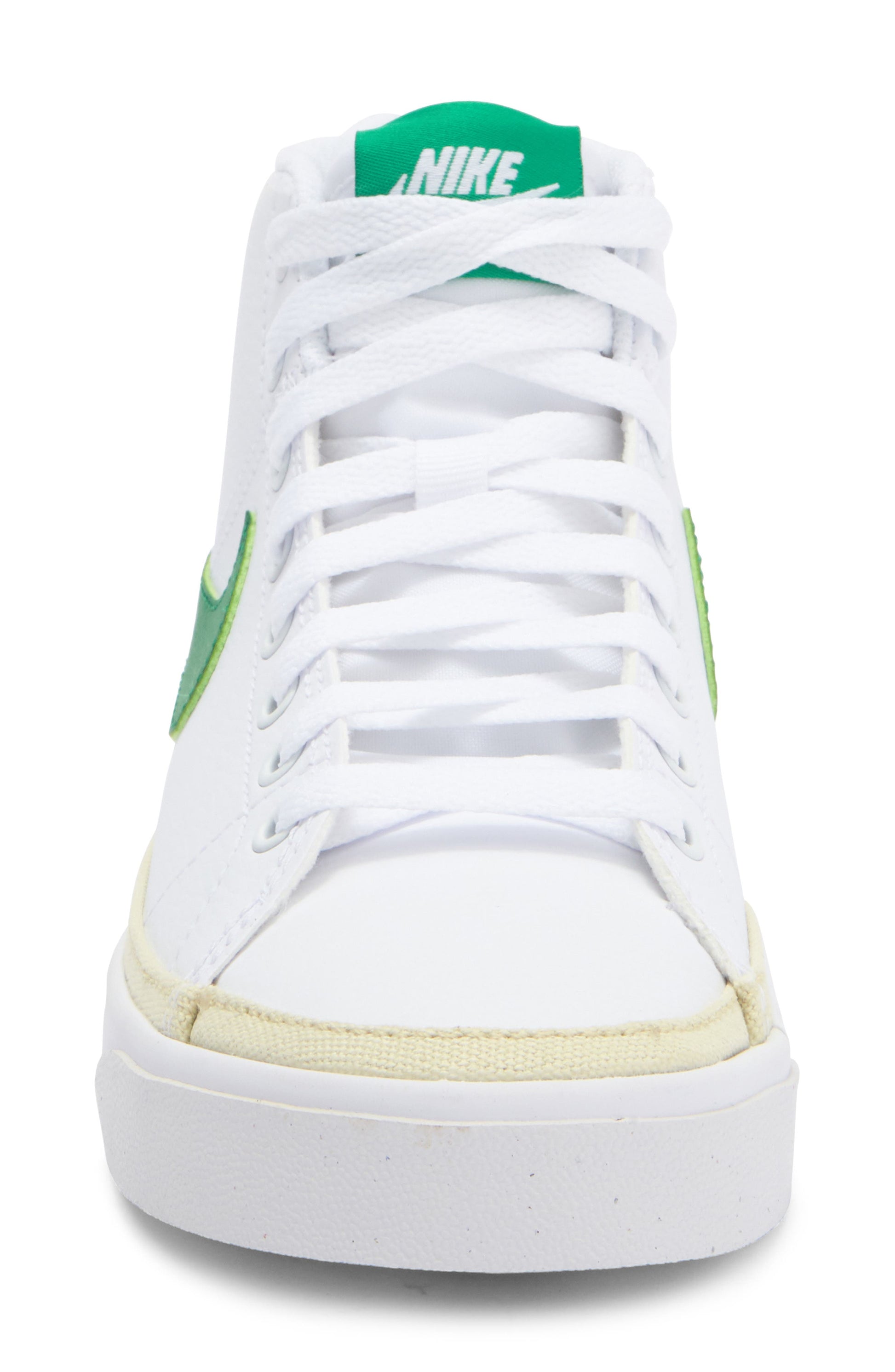 WHITE/ MALACHITE