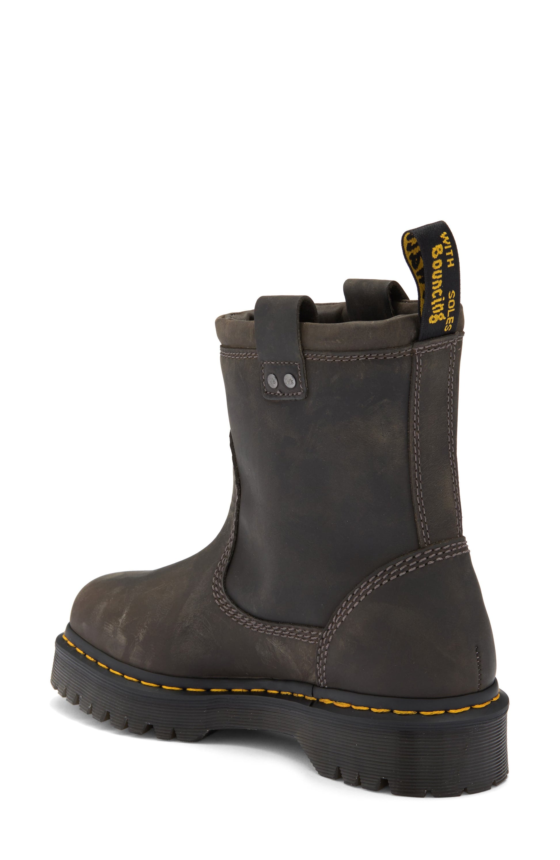 CHARCOAL GREY BURNISHED WAXY
