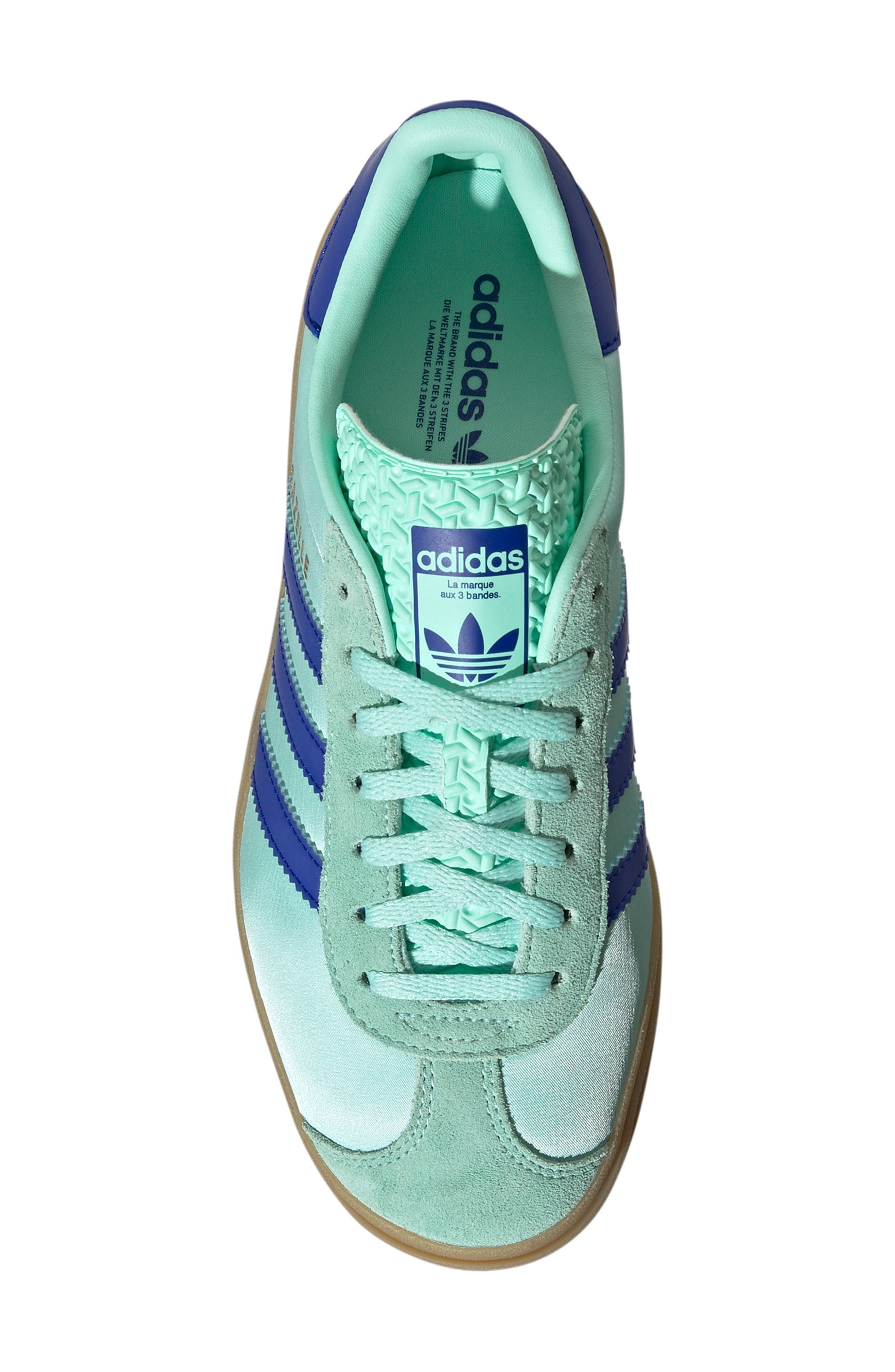 CLEAR MINT/BLUE/ GOLD MET