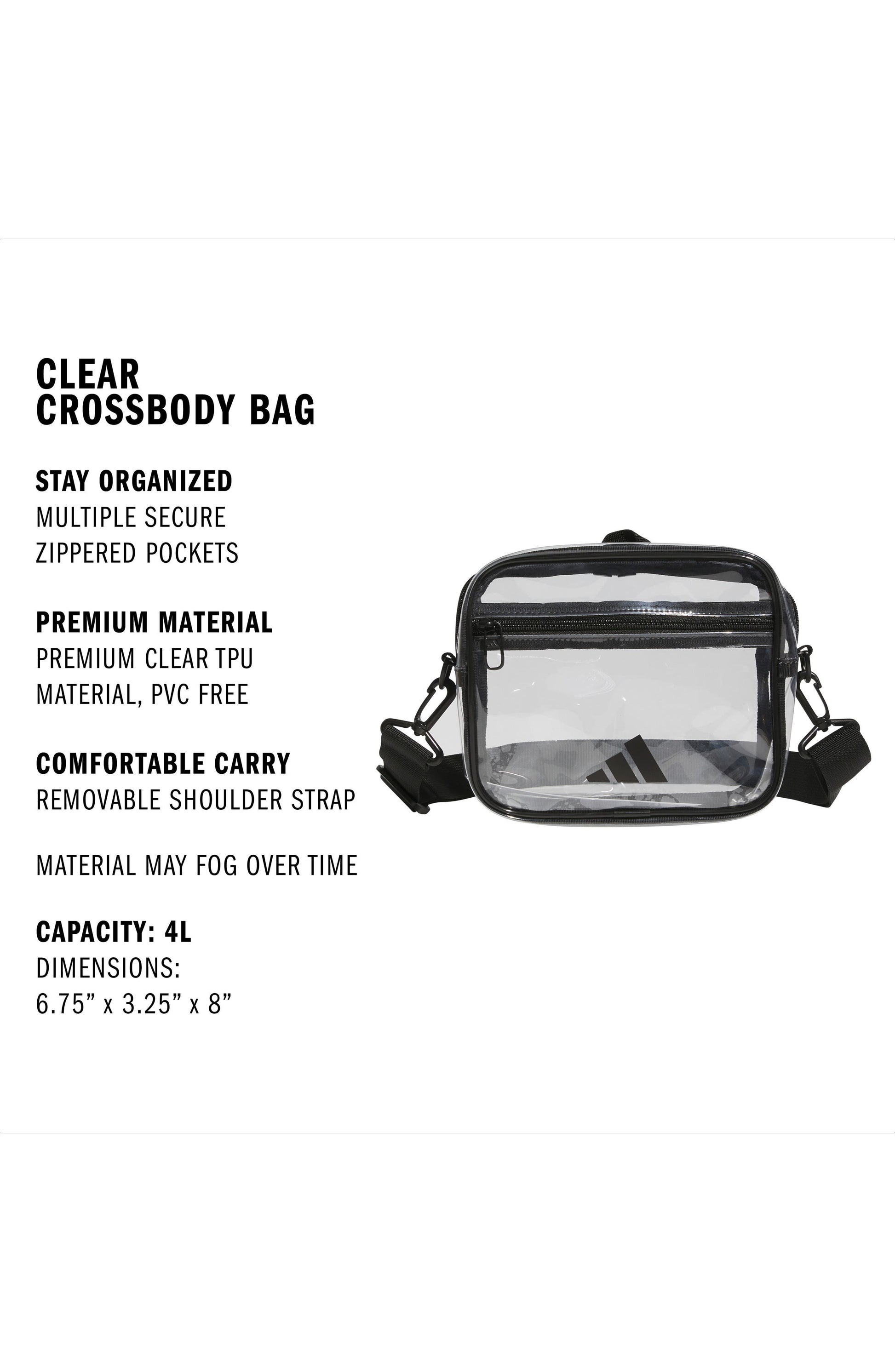 CLEAR/ BLACK