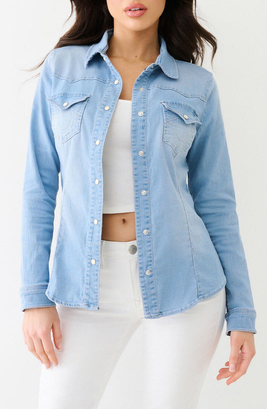 LIGHT BLUE WASH