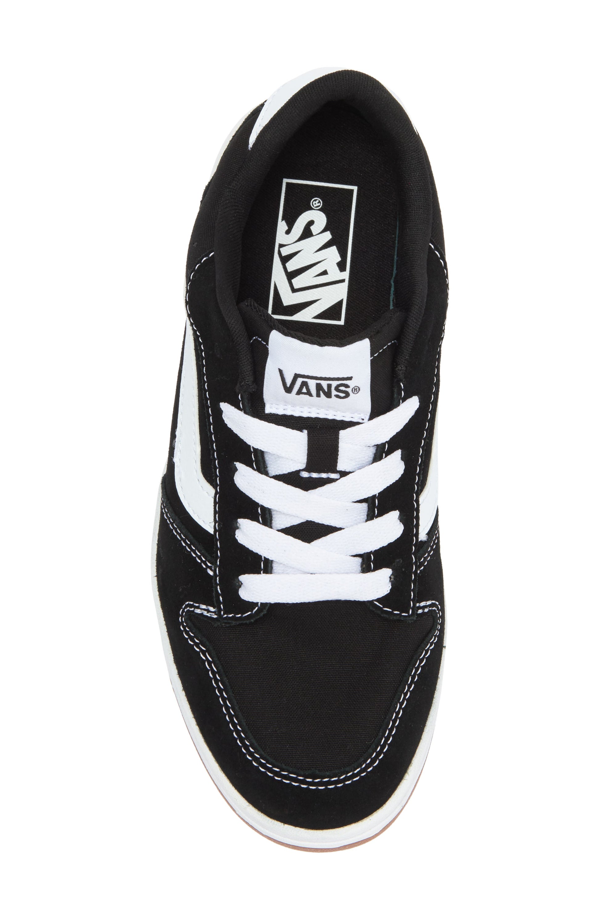 SUEDE/ CANVAS BLACK/ WHITE