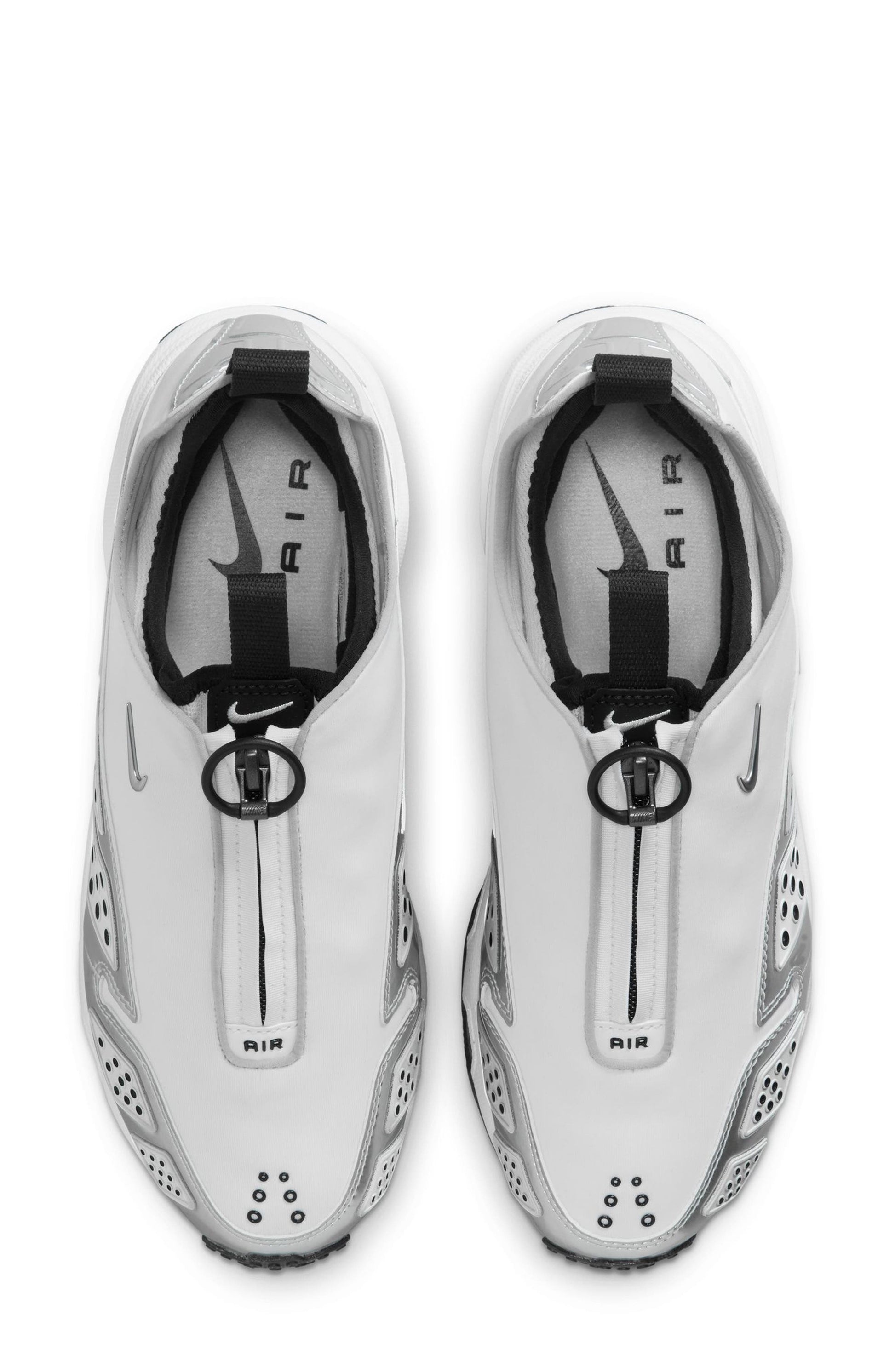 WHITE/ METALLIC SILVER/ BLACK
