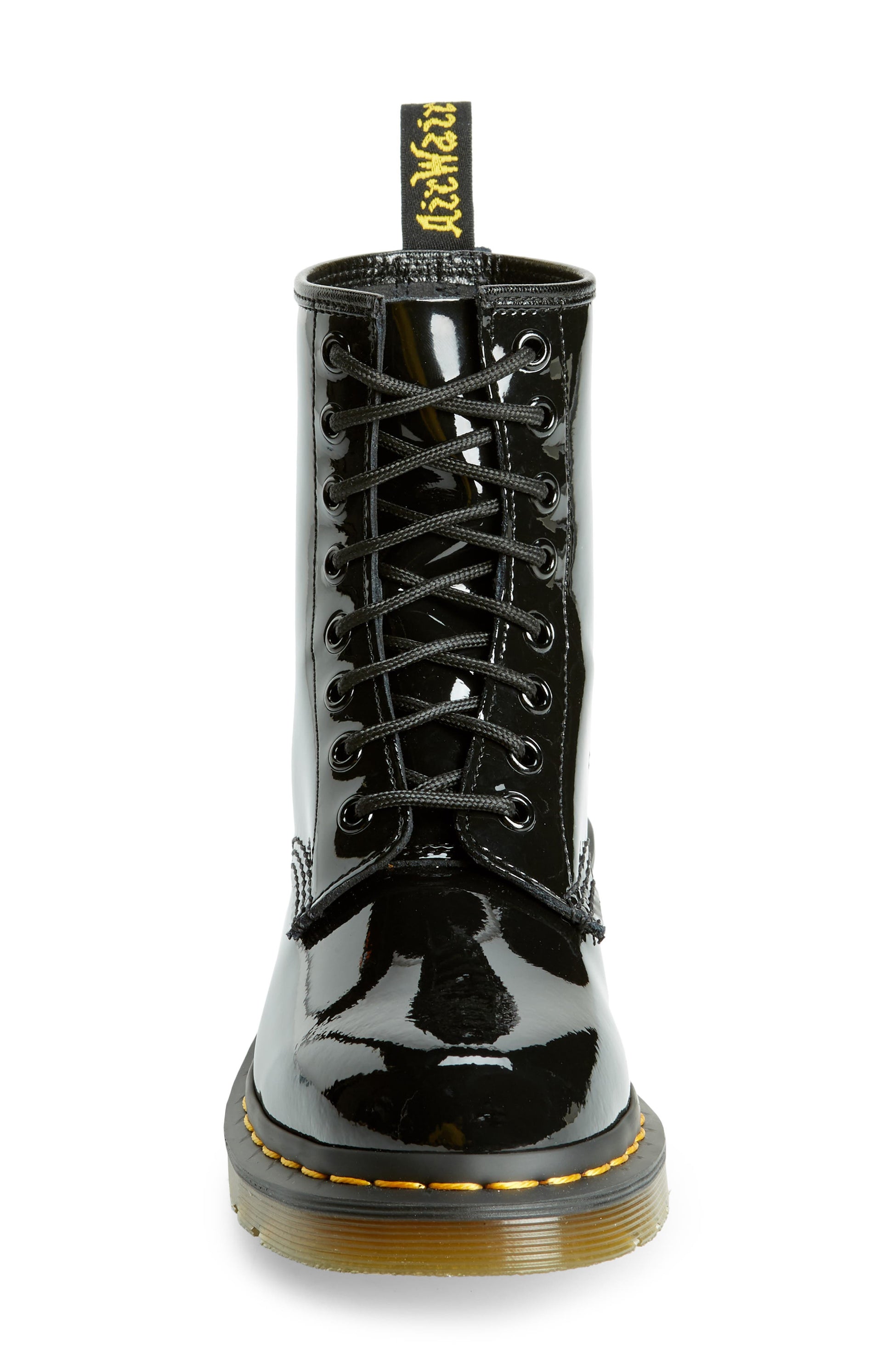 BLACK PATENT LEATHER