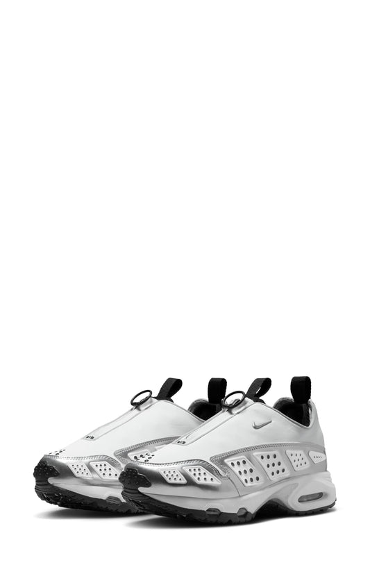WHITE/ METALLIC SILVER/ BLACK