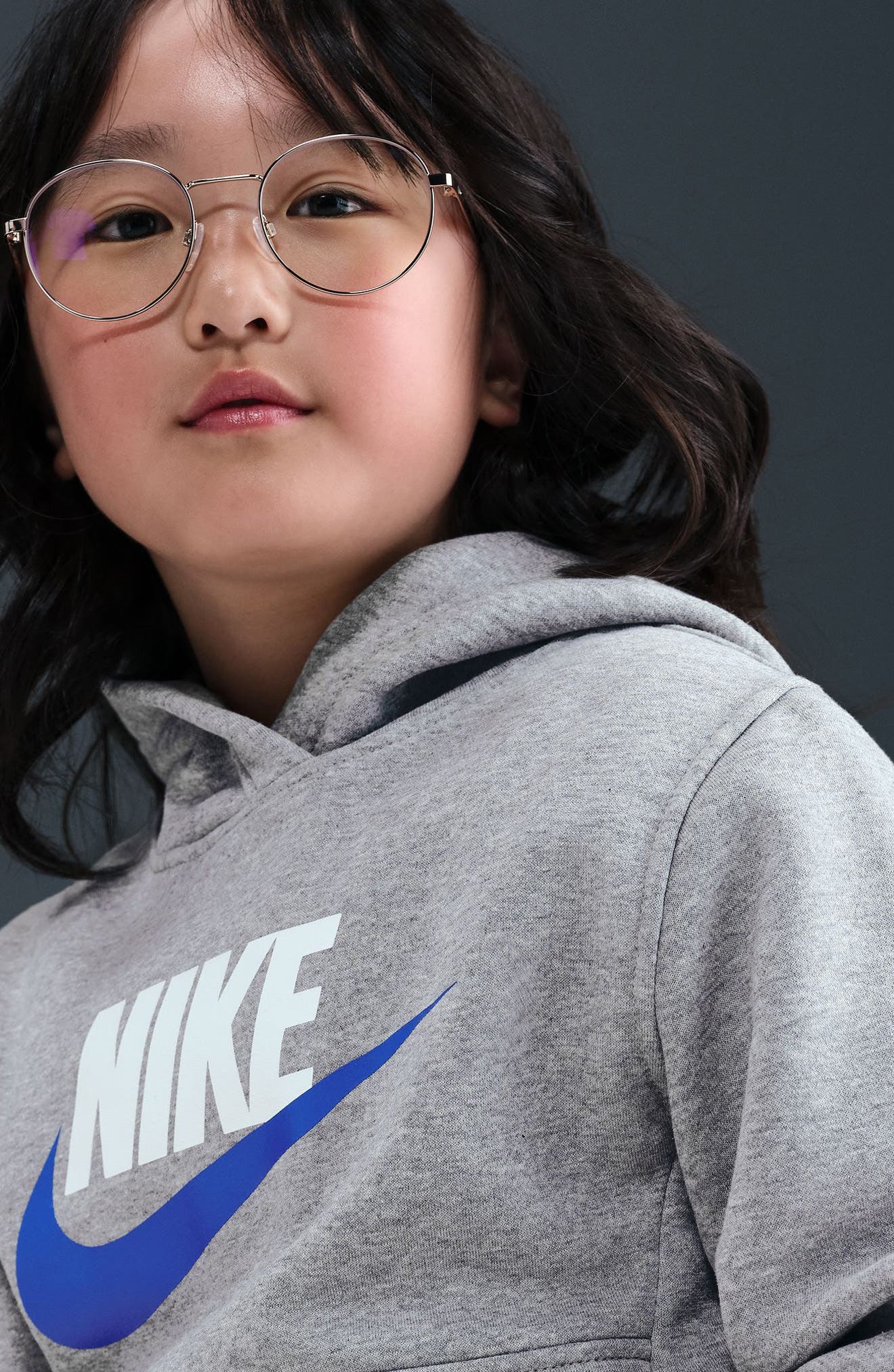 DARK GREY HEATHER/ GAME ROYAL