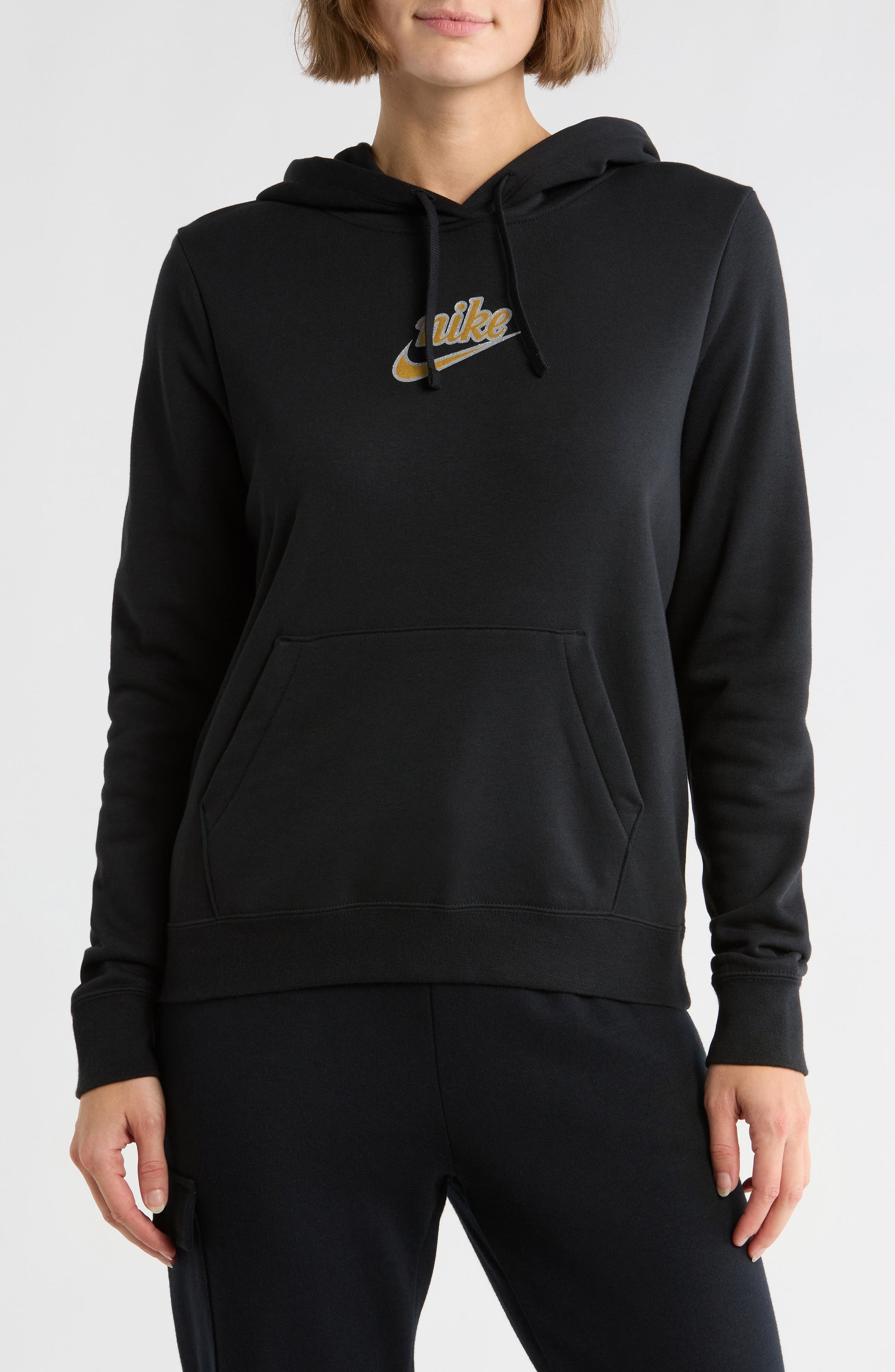 BLACK/ METALLIC GOLD