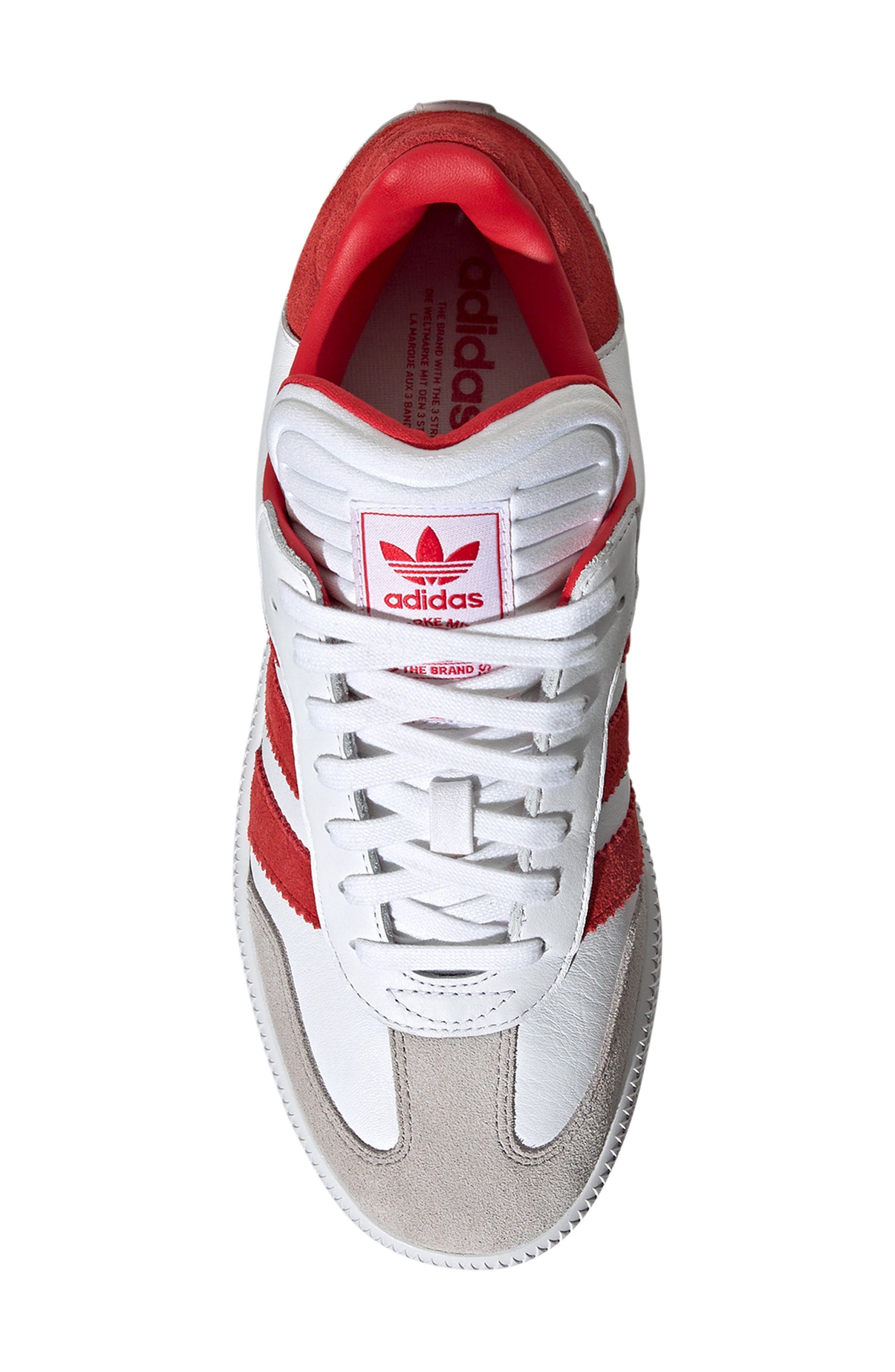 WHITE/ SCARLET/ CLEAR GRANITE
