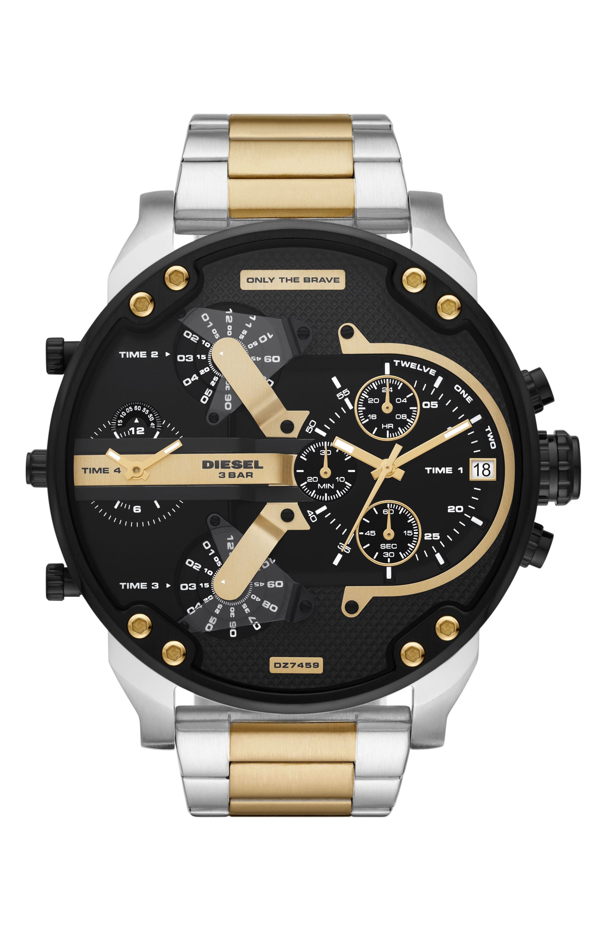 GOLD/SILVER/BLACK