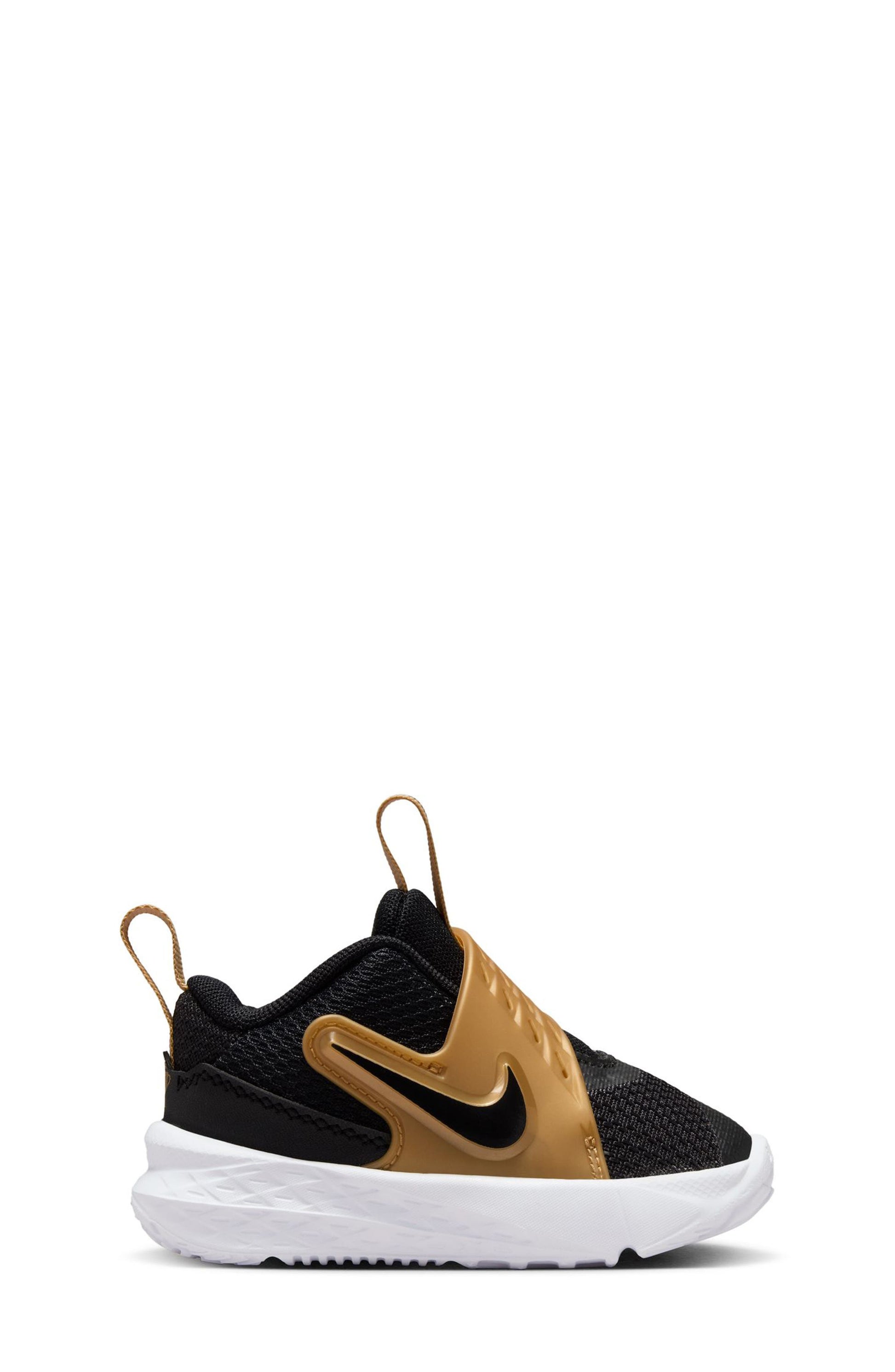 BLACK/ METALLIC GOLD/ WHITE