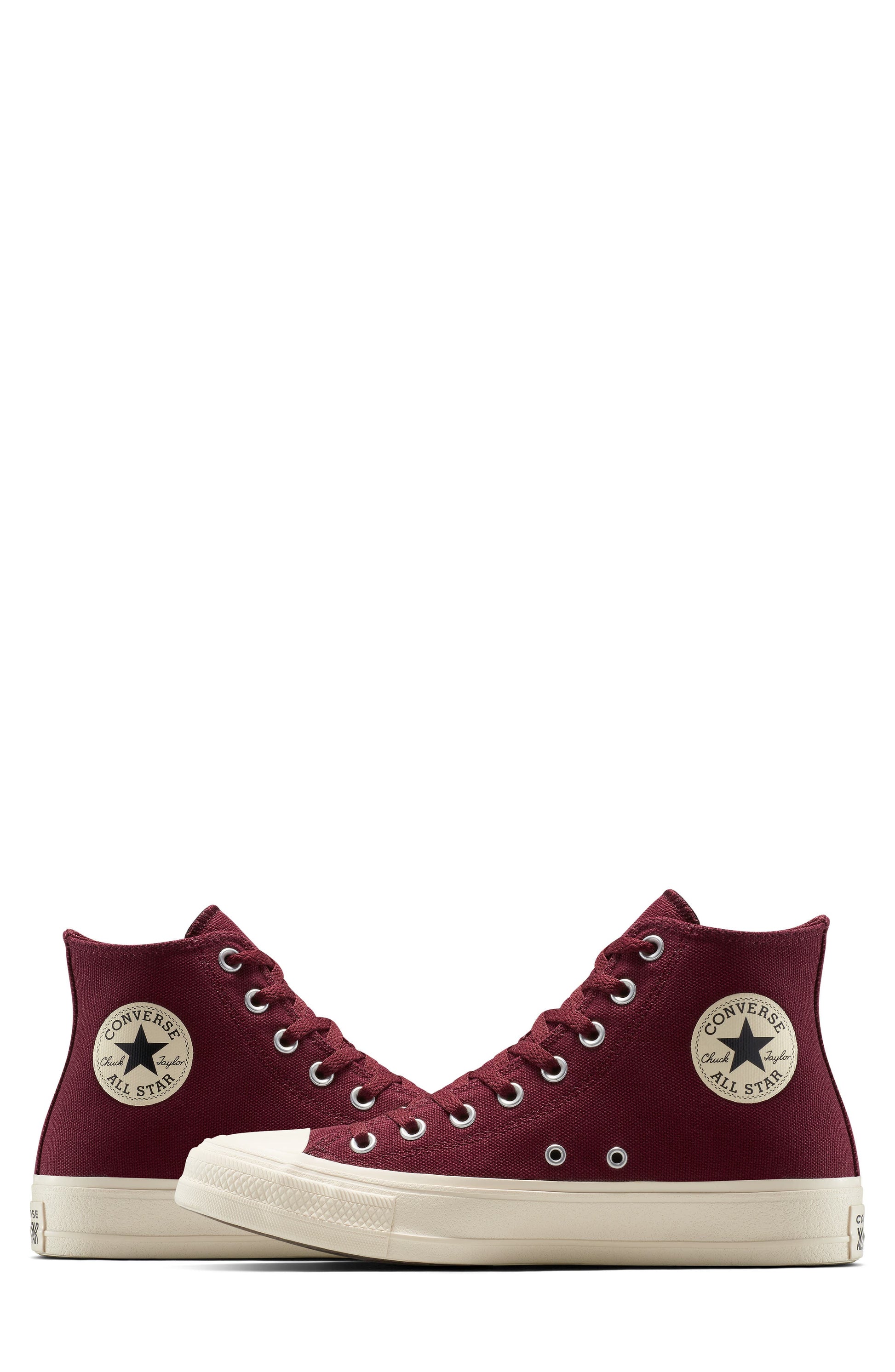 DEEP BORDEAUX/ NATURAL IVORY